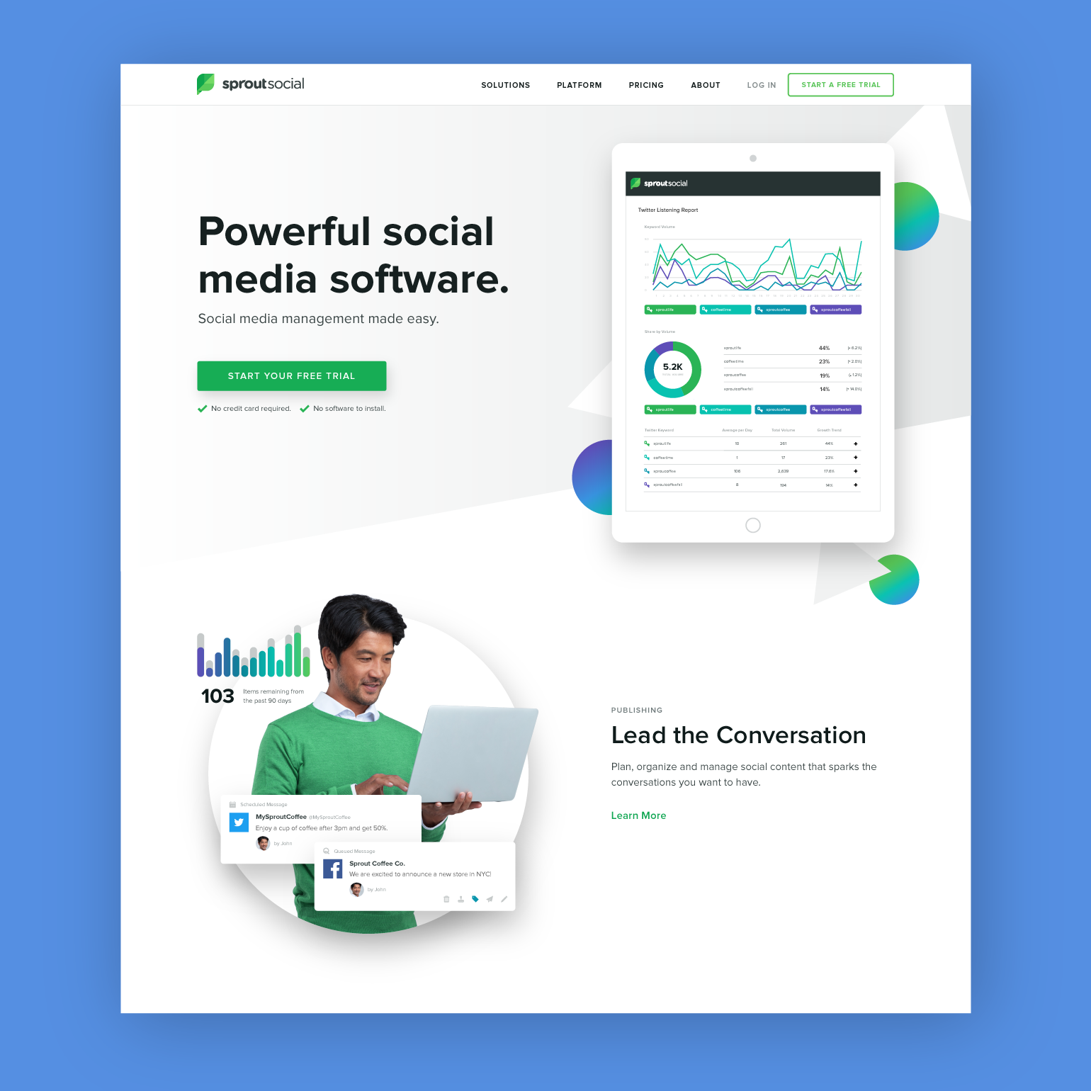 Sprout Social Website